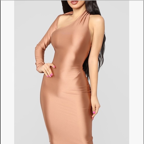 Fashion Nova One Shoulder Dress - Picture 5 of 5